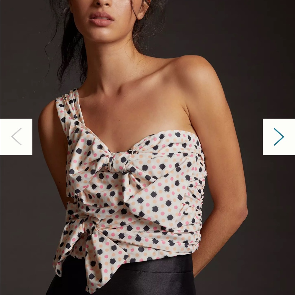 Maeve by Anthropologie bow tie top